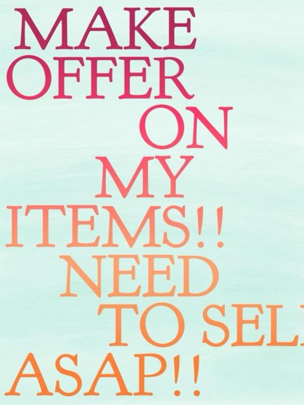 Make Offer on ANY ITEM Please! Smoke & Pet free home! 🏠